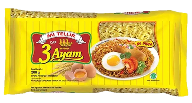 Mi Telur Cap 3 Ayam
